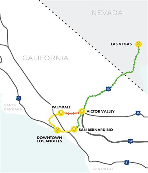 lvmonorail|high speed train from la to las vegas.